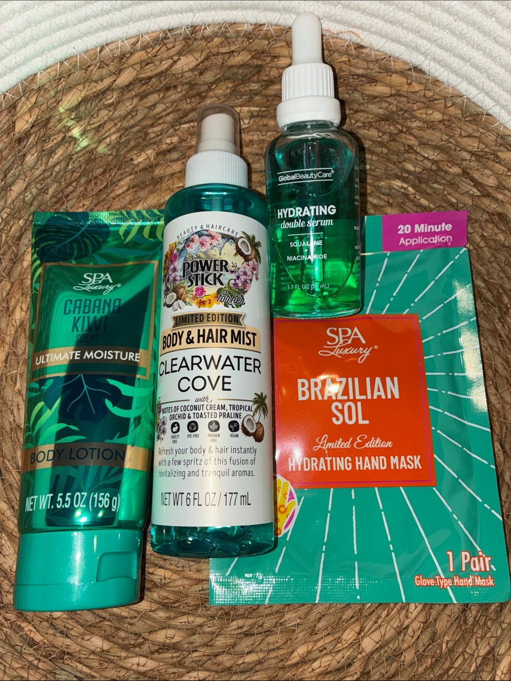 Teal self care kit